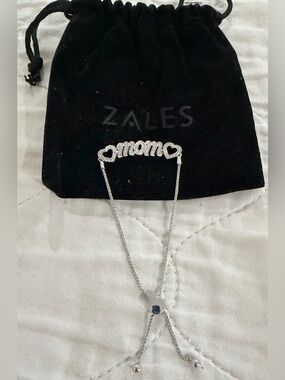 Sterling Silver MOM Adjustable Bracelet